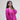 Solid V-Neck Top Soft Cotton Dresses