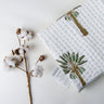 Palm Tree Mulmul Cotton Newborn Blanket Online