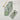 Green Floral Block Printed Soft Cotton Hanky Rumal Online