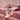 Block Pink Floral Print Cotton Dining Table Ke Cover Online