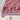 Red Floral Block Print Cotton Dining Table Cover 4 Seater