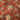Red Floral Cotton Hand Block Bagru Print Fabric