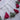 Red Floral Handmade Block Print Ladies Linen Stole