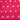 Red Polkas Dots Tie Dye Shibori Cotton Fabric