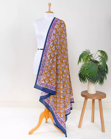 Hand Block Floral Print Cotton