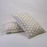 Sea Cell Organic Cotton Kantha Quilted Pillow Cover
