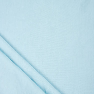 Sky Blue Cotton Dyed Solid Fabric