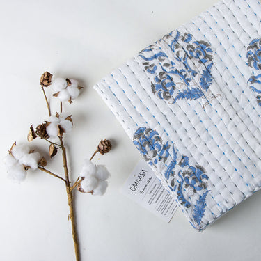 Sky Blue Newborn Baby Blanket