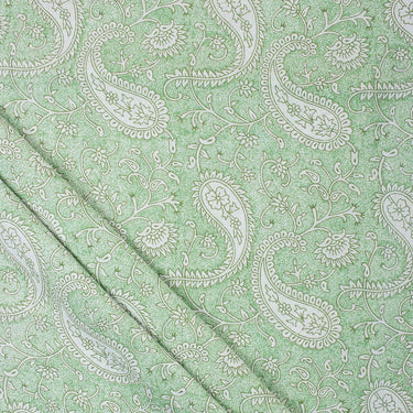 Soft Organic Cotton Hand Block Printed Fabric