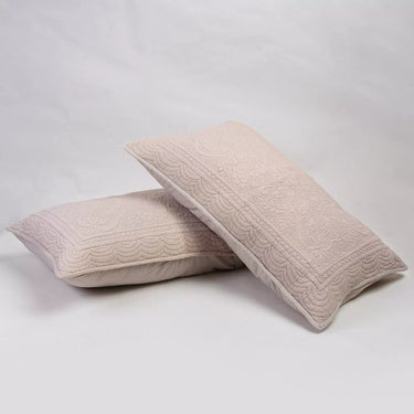 Softest 100% Cotton Quilted Machine Pillow Cover