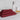 Solid Maroon Cotton Waffle Towel Set