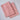 Solid Peach Cotton Waffle Bath, Face and Hand Towel Set