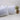 Solid White Quilted Organic Cotton Machine Protector