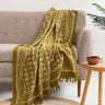 Stripes Block Print Cotton Chair Throws Online