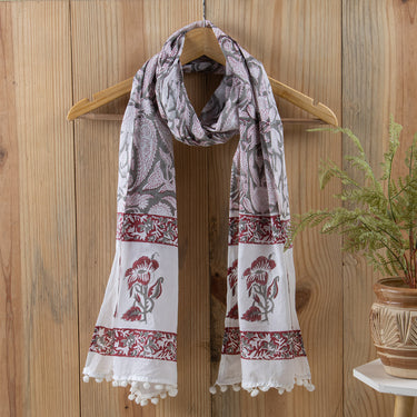 Stylish Beautiful Floral Ethnic Stole