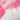 Tie Dye Shibori Pink Cotton Strip Fabric