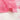 Tie Dye Shibori Pink Cotton Strip Fabric