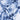 Tie and Dye Blue Polkas Dots Organic Cotton Fabric