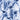 Tie and Dye Blue Polkas Dots Organic Cotton Fabric