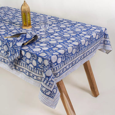 Traditional Block Printed Cotton Table Cover Prices