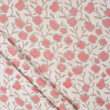 Trendy Cotton Hand Block Printed Dabu Kashish Fabric