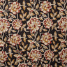 Trendy Floral Hand Printed Cotton Bagru Fabric