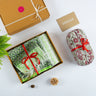 Gifts Sets For Women Soft Cotton Unstitched Suit Set with Toiletry Bag