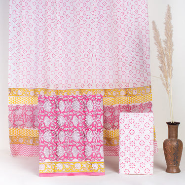 Unstitched Suits Cotton With Dupatta Online