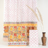 Yellow Traditional Print Jaipur Cotton Suits With Cotton Dupatta