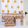 Hand Block Printed Unstitched Ladies Suit With Cotton Dupatta Online