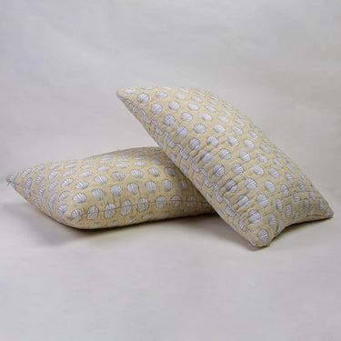 Vantage Kantha Quilted Cotton Pillow Cover
