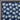 White Floral Indigo Hand Block Printed Fabric for Dresses