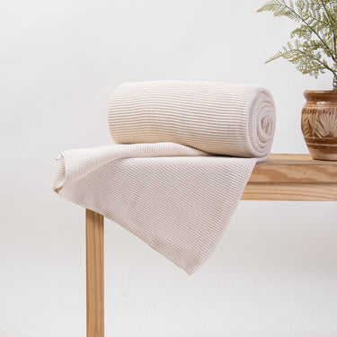 Woven Cotton Throw Blanket