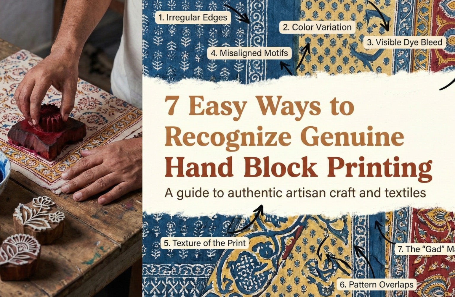 Hand Block Printing - 7 Easy Ways to Recognize Genuine – Dmaasa