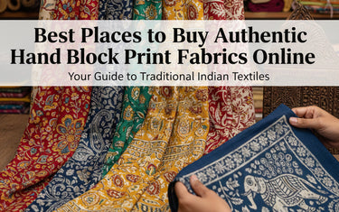 Buy Authentic Hand Block Print Fabric