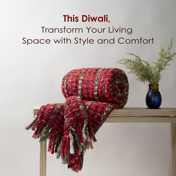 Sofa Throws: This Diwali, Transform Your Living Space with Style and Comfort