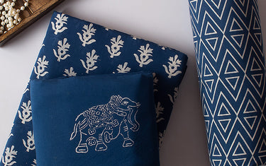 Dabu Print Fabric