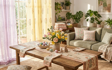 Top Easter Home Styling Ideas Using Handmade Indian Fabric