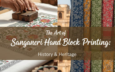 Sanganeri Hand Block Printing