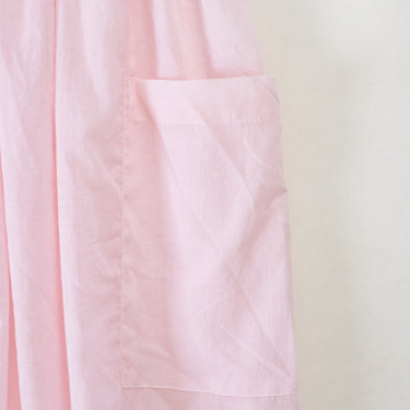 Pink Super Soft Solid Womens Kitchen Apron