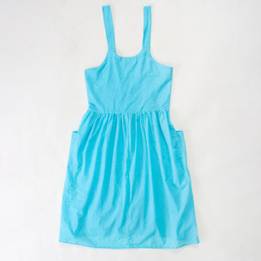 Sky Blue Soft Kitchen Apron & Gardening Organic Cotton Apron