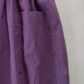 Purple Apron Dress for Kitchen