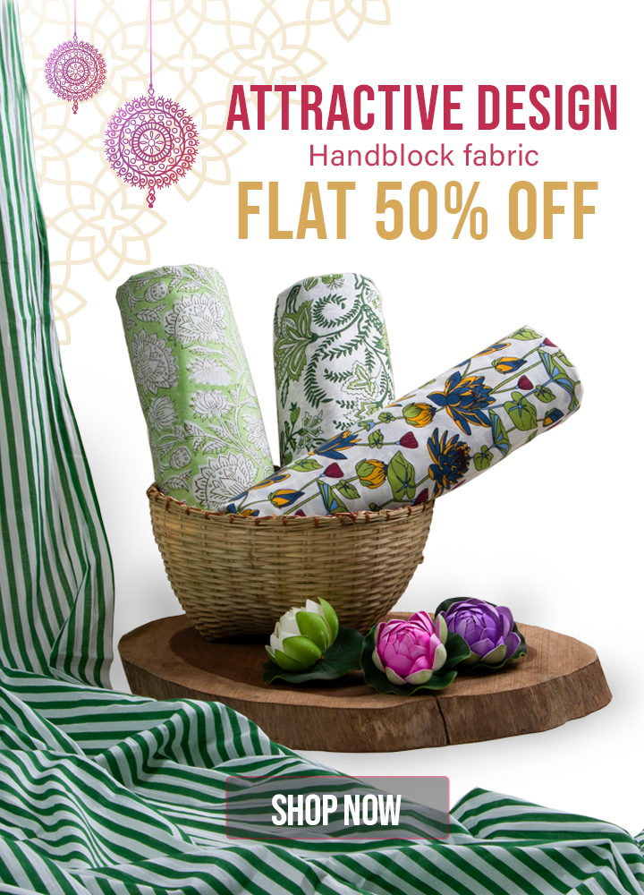 Hand Block Printed Fabric