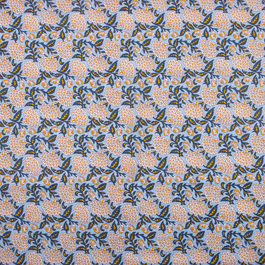 Attractive Cotton Floral Hand Block Print Fabric