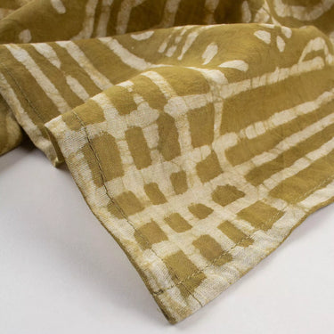 Cotton Dabu Hand Block Print Face Wrap for Men And Women