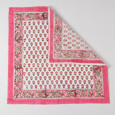 Beautiful Pink Floral Cotton