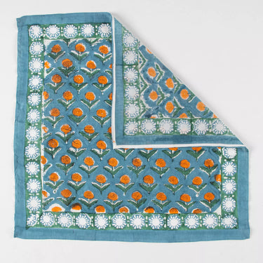 Floral Border Cotton Wrap