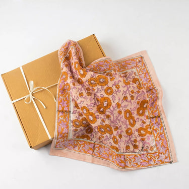 Floral Block Print Cotton
