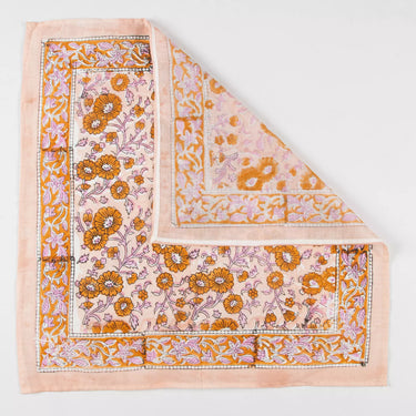 Floral Block Print Cotton