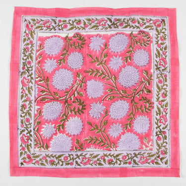Beautiful Vintage Floral Checkered 